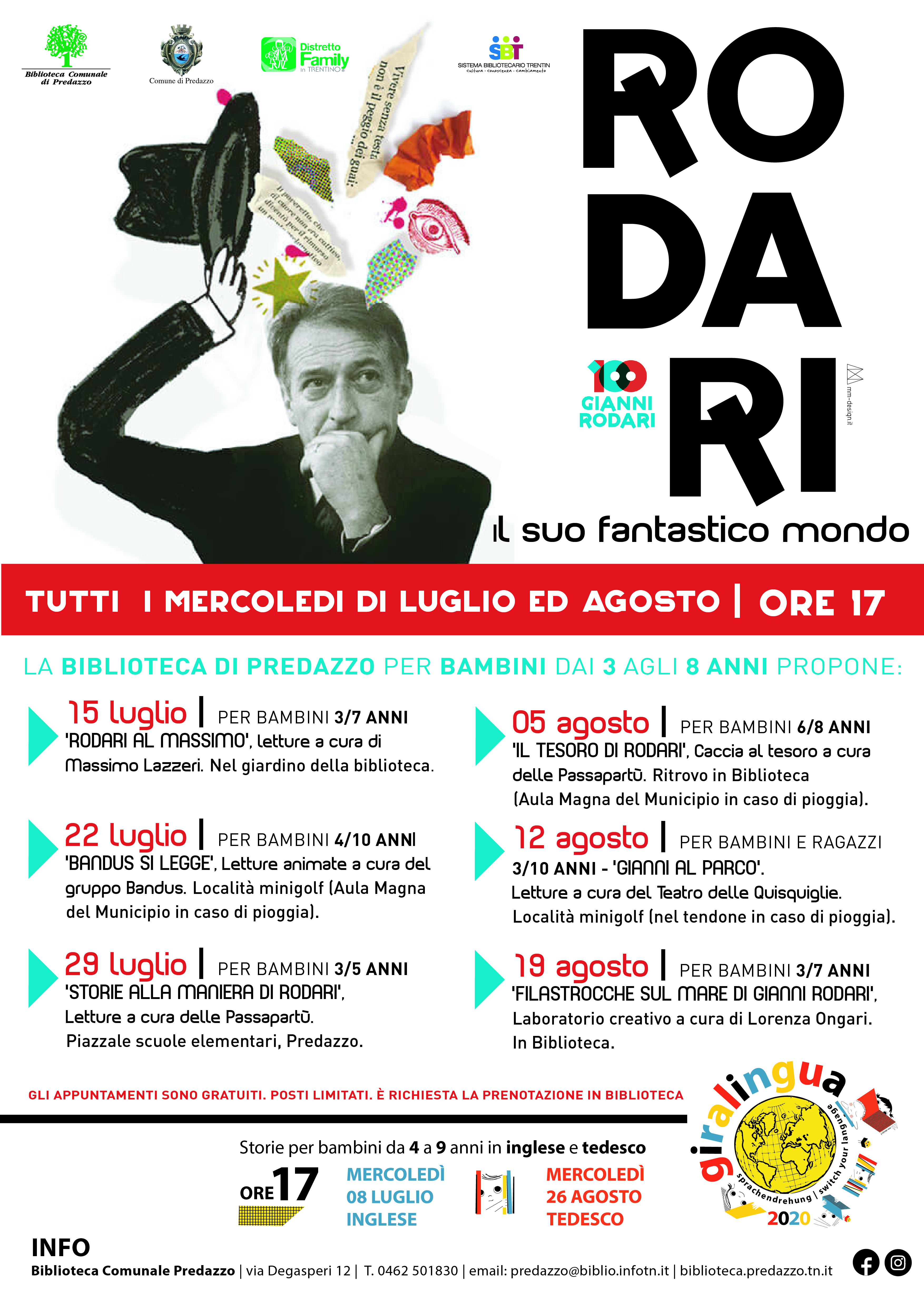 Locandina Rodari Locandina Rodari